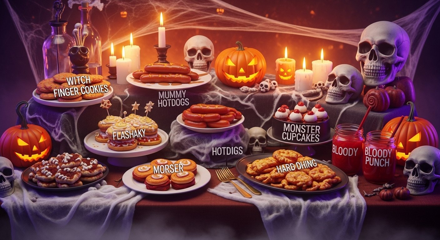 20 Spooky Names for Normal Foods (Great for Party Menus!)