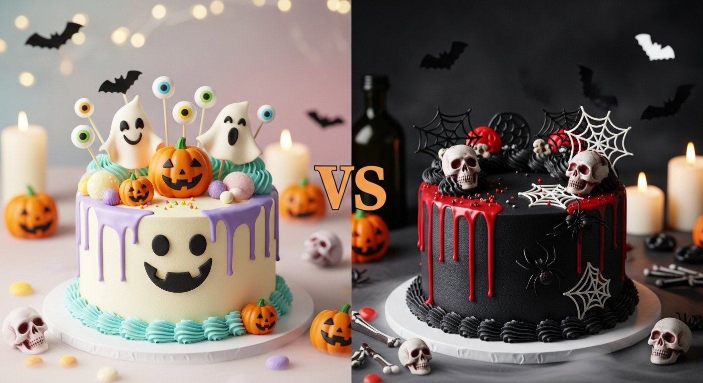 Cute vs Scary Halloween Cake Designs — Which Team Are You?