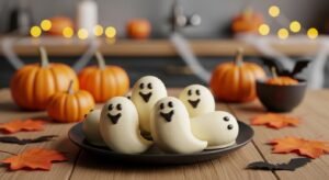 Introduction: Boo-tiful Treats You’ll Love This Halloween! Halloween is creeping up, and that means it’s time to get spooky in the sweetest way possible! If you’re tired of the same old cupcakes and candy corn, Ghost Cakesicles are your new go-to Halloween dessert. They’re cute, a little eerie, and—most importantly—absolutely delicious. These hauntingly adorable treats combine the charm of cake pops with the convenience of ice cream bars. Whether you’re hosting a Halloween party, packing lunchbox surprises, or just want a fun weekend project with the kids, this step-by-step Ghost Cakesicle recipe will help you whip up something truly spooktacular. Let’s grab our aprons and dive right in! 🧁 What Are Ghost Cakesicles? Ghost Cakesicles are basically cake pops with a twist. Instead of shaping cake into small balls on sticks, you press a cake-and-frosting mixture into popsicle molds and coat them with melted white chocolate. The result? A smooth, ghost-shaped shell with a moist, flavorful cake inside. They look fancy, but trust me—they’re surprisingly easy to make at home! 🎃 Ingredients You’ll Need Here’s what you’ll need to make about 8–10 Ghost Cakesicles: For the Cake Filling 1 baked cake (any flavor you love—vanilla, chocolate, or red velvet work great) 2–3 tablespoons frosting (buttercream, cream cheese, or even store-bought) For the Coating & Decoration 2 cups white candy melts or white chocolate chips 1 tablespoon coconut oil or vegetable shortening (optional, for smoother coating) Black candy melts, edible marker, or mini chocolate chips (for ghost faces) Popsicle sticks or cakesicle sticks Silicone cakesicle mold (ghost-shaped or oval) 🧙 Step-by-Step Guide: How to Make Ghost Cakesicles Let’s break it down so even first-time bakers can nail it! Step 1: Bake and Cool Your Cake You can use a homemade cake recipe or even a boxed mix (no judgment here!). Once it’s baked: Let it cool completely. Crumble it up in a large bowl until it looks like fine breadcrumbs. Tip: Use clean hands or a fork—it’s oddly satisfying! Step 2: Mix in the Frosting Add a few spoonfuls of frosting to the crumbled cake. Mix until it reaches a soft, moldable consistency. You want it to hold its shape but not feel sticky or greasy. 💡 Pro tip: Add frosting gradually—a little goes a long way! Step 3: Shape and Chill Press the cake mixture firmly into your silicone mold. Insert the sticks halfway through. Pop the molds in the freezer for about 20–30 minutes to firm up. This step makes coating the cakesicles much easier later. Step 4: Melt the White Chocolate In a microwave-safe bowl: Heat your candy melts or chocolate in 20-second intervals, stirring between each. Add coconut oil if the mixture feels too thick. Once smooth and glossy, you’re ready to coat! Step 5: Coat the Cakesicles You can do this two ways: Method 1 (Classic Dip): Dip the chilled cakesicle directly into the melted chocolate, then gently tap off excess. Method 2 (Shell Mold): Add a layer of melted chocolate into the mold, let it set slightly, press your cake mixture inside, and cover it with more melted chocolate. Chill until firm. Both methods work—Method 2 just gives a cleaner finish! Step 6: Add the Ghostly Faces Now for the fun part! 🎨 Use melted black candy, mini chocolate chips, or an edible marker to draw cute or spooky ghost faces on your cakesicles. You can make them: Smiling and goofy 👻 Sleepy and cute 😴 Scared and surprised 😱 Let your creativity shine! Step 7: Set and Serve Place your finished Ghost Cakesicles on parchment paper and let them set in the fridge for 10–15 minutes. Once firm, they’re ready to serve—or wrap them individually in clear treat bags for gifting. 🕸️ Decoration Ideas to Level Up Your Ghost Cakesicles Want to go beyond the basic white ghosts? Try these fun ideas: Marbled effect: Mix a swirl of gray candy melts into your white coating. Sprinkles & glitter: Add edible shimmer for a magical touch. Bloody twist: Drizzle with red candy melts for a spooky “haunted” vibe. Mini accessories: Top with fondant hats, bows, or candy eyeballs! 🍰 Flavor Variations to Try Ghost Cakesicles don’t have to be plain vanilla! Mix it up with these flavor combos: Cake Flavor Frosting Type Fun Add-Ins Chocolate Peanut Butter Mini Reese’s bits Red Velvet Cream Cheese White chocolate chips Funfetti Vanilla Buttercream Sprinkles Pumpkin Spice Maple Frosting Crushed graham crackers 🧡 Why You’ll Love Making Ghost Cakesicles They’re kid-friendly and great for parties. Perfect for make-ahead desserts (store well in the fridge). Customizable for any Halloween theme. Look fancy but easy enough for beginners! ❄️ Storage Tips Fridge: Store in an airtight container for up to 5 days. Freezer: Freeze for up to 1 month (just thaw in the fridge before serving). Avoid moisture: Don’t store in humid environments or they might sweat. 🙋‍♀️ Frequently Asked Questions (FAQ) 1. Can I make Ghost Cakesicles without a mold? Yes! Just shape the cake mixture by hand into ovals and flatten them slightly before coating. 2. What’s the best chocolate for coating? Candy melts are easiest because they set fast and don’t require tempering, but real white chocolate gives a richer flavor. 3. Can I make these ahead of time? Absolutely! Make them up to a week ahead and keep them refrigerated. 4. How do I fix cracked cakesicles? Simply brush on a little melted chocolate to “patch” the crack—no one will notice once decorated! 5. Can I color the coating? Yes! Use oil-based food coloring (not water-based) to tint the chocolate black, orange, or pastel for fun ghost variations. 🎃 Conclusion: Sweet, Spooky, and Easy Halloween Fun! Ghost Cakesicles are the perfect mix of cute and creepy—a total Halloween win for 2025. They’re fun to make, impossible to resist, and make your dessert table look instantly festive. Whether you’re a seasoned baker or a total newbie, this simple recipe guarantees smiles (and maybe a few playful scares). So grab your mixing bowl, queue up your favorite Halloween playlist, and let’s make this spooky season extra sweet. 👻💀 Ready to bake some ghostly magic? Share your creations online and tag them with #GhostCakesicles2025!