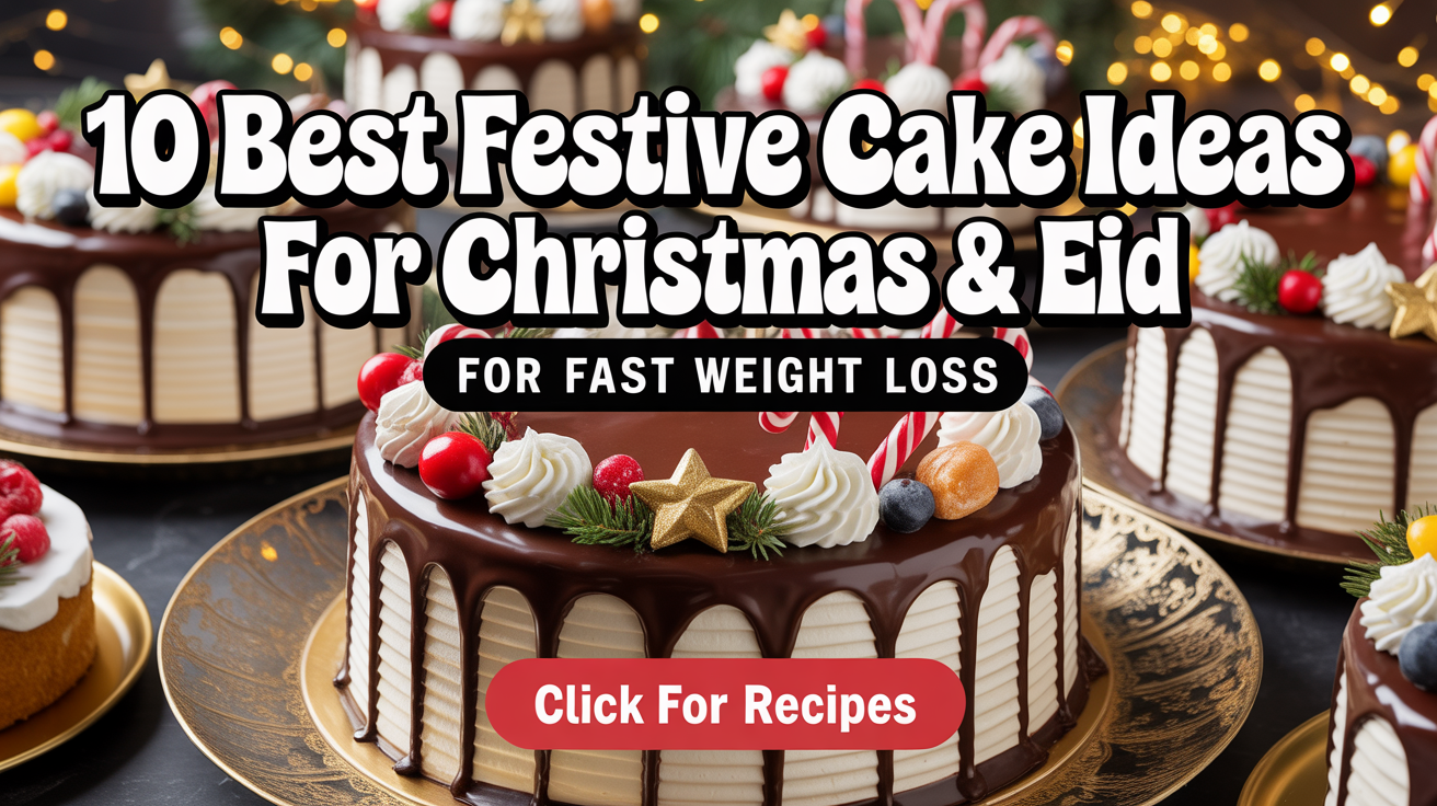 10 Best Festive Cake Ideas for Christmas & Eid