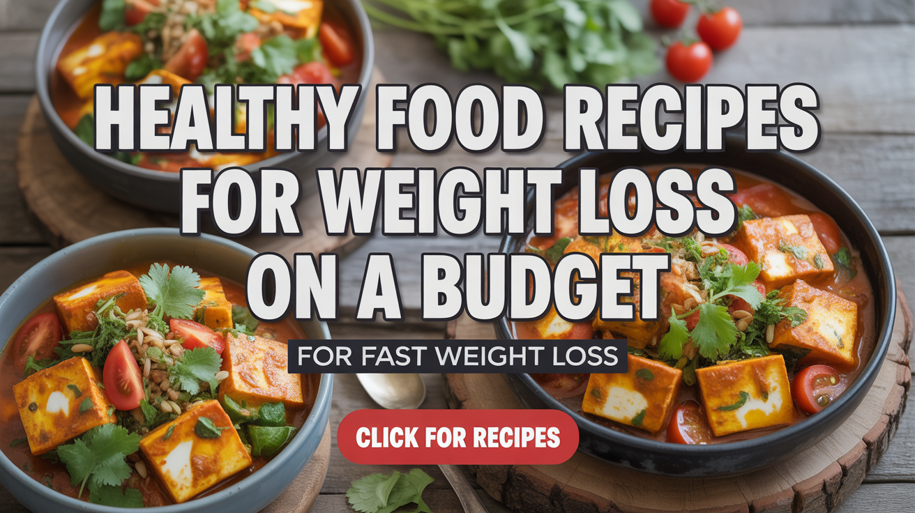 Healthy Food Recipes for Weight Loss on a Budget