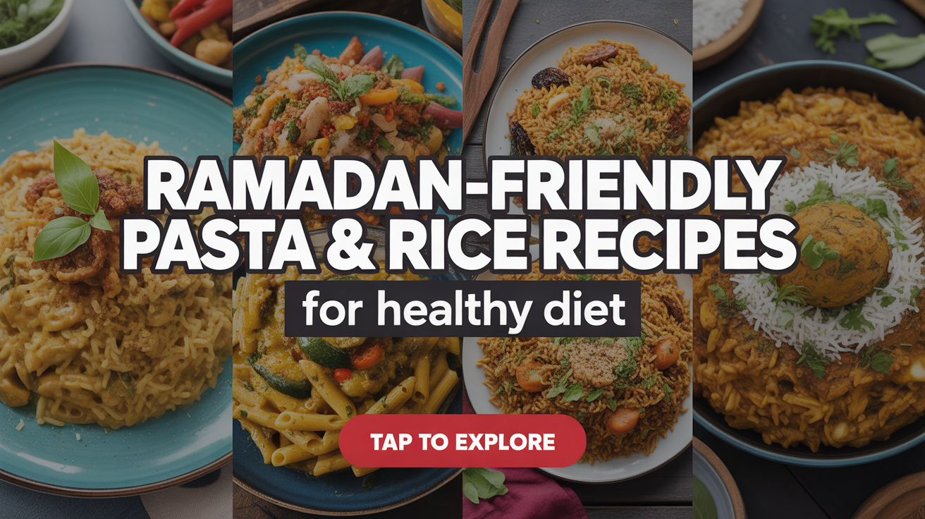 Ramadan-Friendly Pasta & Rice Recipes