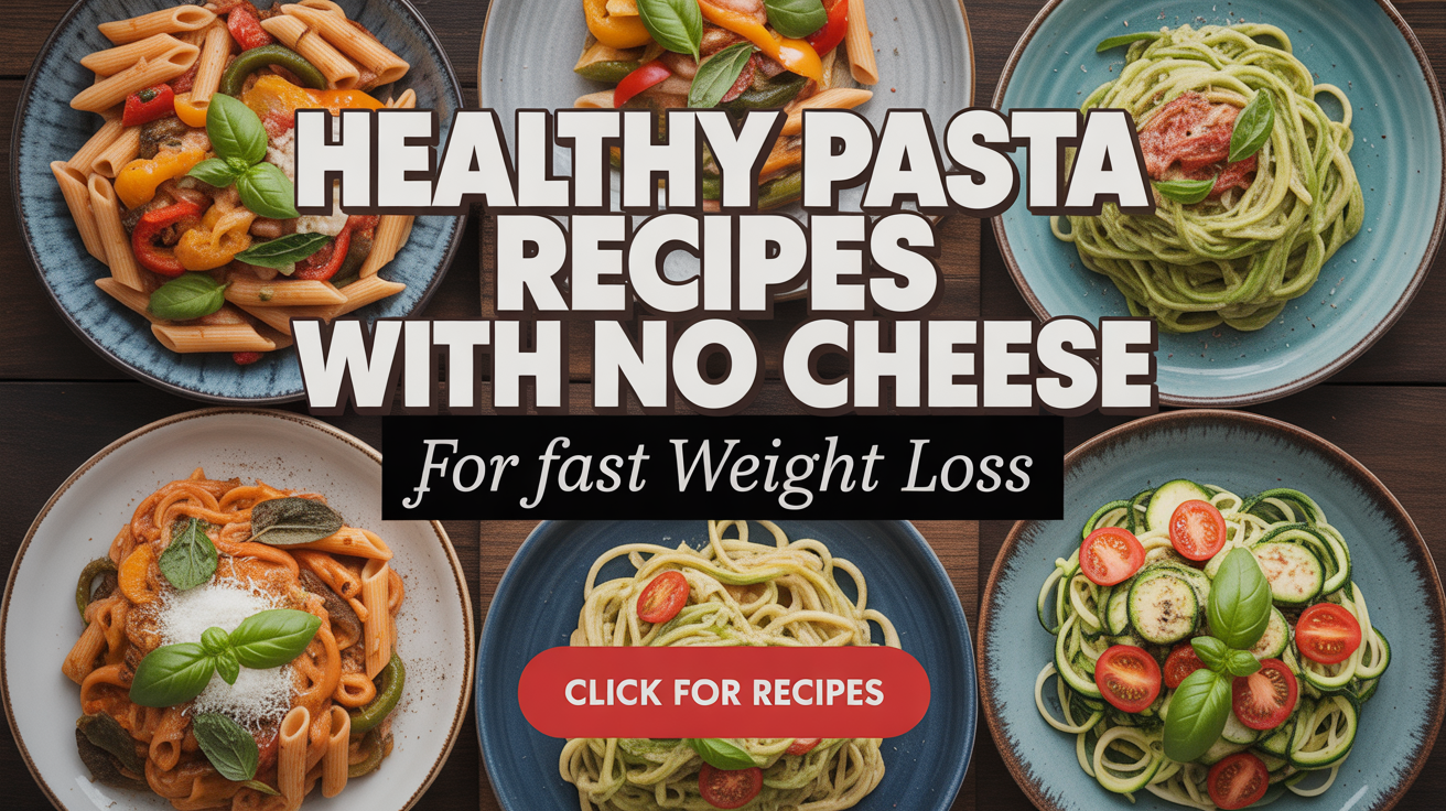 Healthy Pasta Recipes with No Cheese