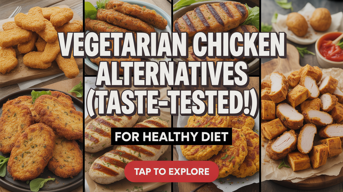 Vegetarian Chicken Alternatives (Taste-Tested!)