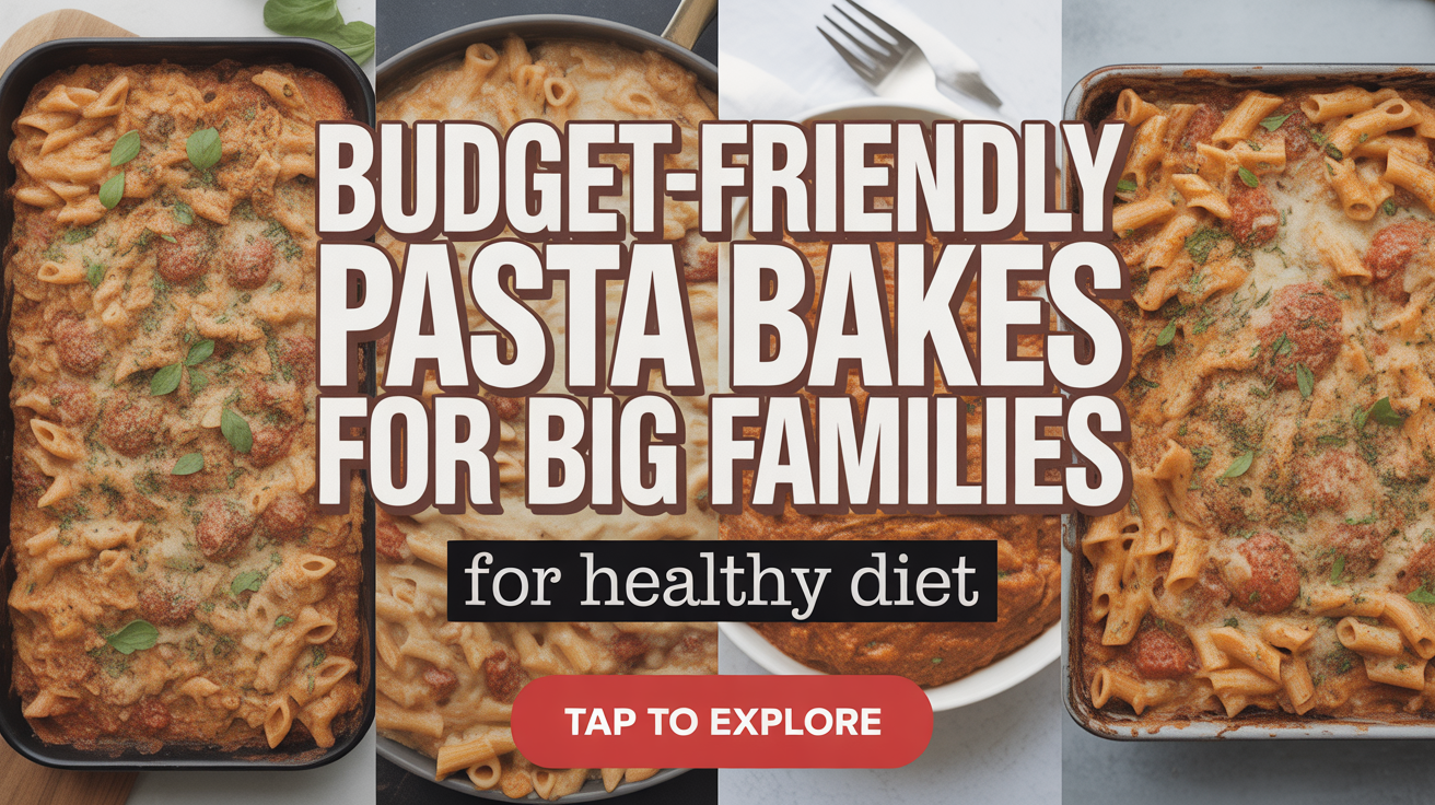 Budget-Friendly Pasta Bakes for Big Families