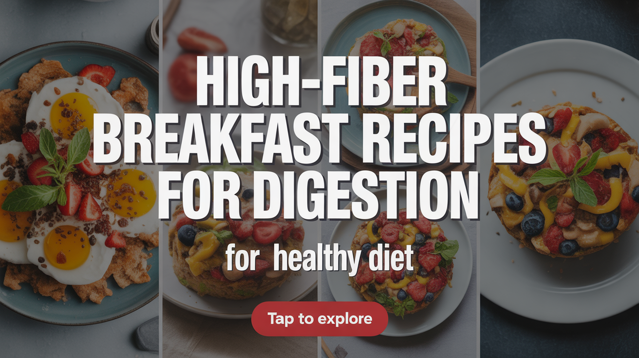 High-Fiber Breakfast Recipes for Digestion