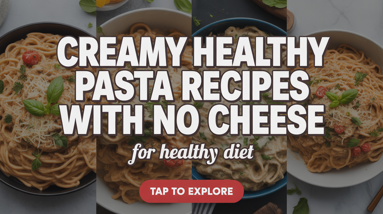 Creamy Healthy Pasta Recipes With No Cheese