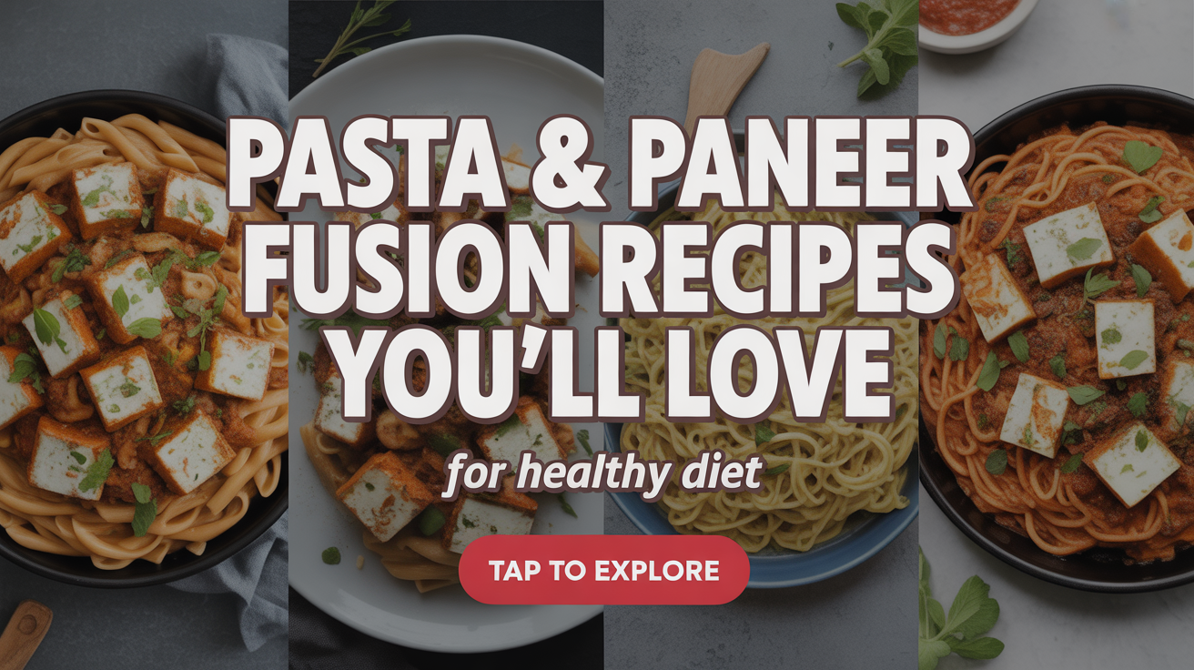 Pasta & Paneer Fusion Recipes You’ll Love