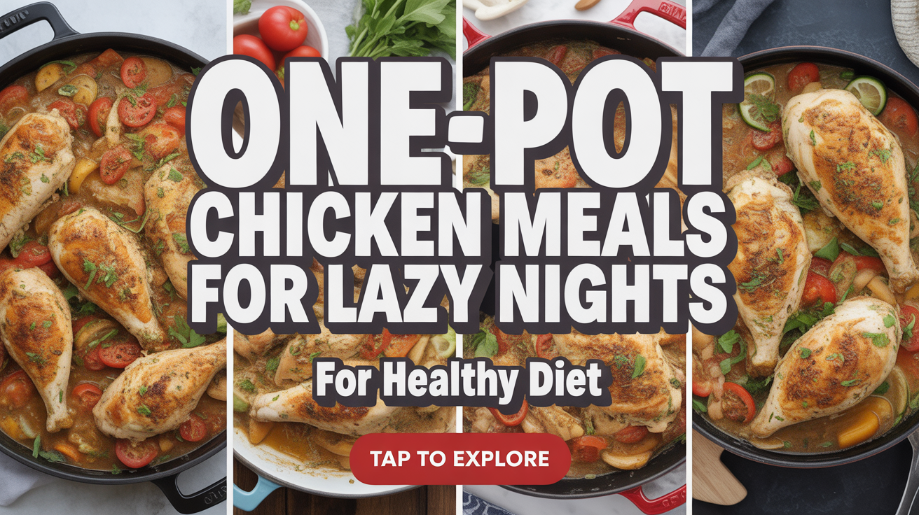 One-Pot Chicken Meals for Lazy Nights