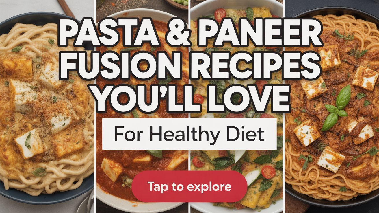 10 Pasta & Paneer Fusion Recipes You’ll Love